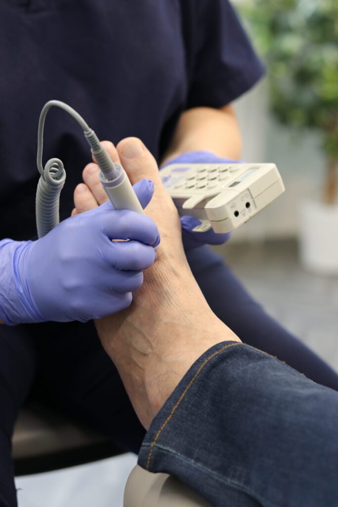 LRPodiatry Sheffield doppler 1