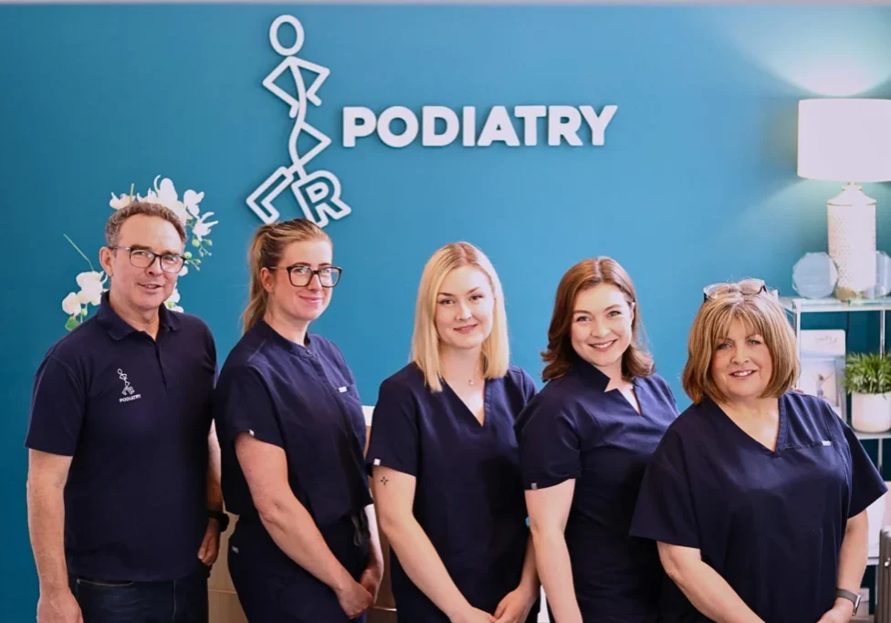 The staff team at LR Podiatry, Sheffield