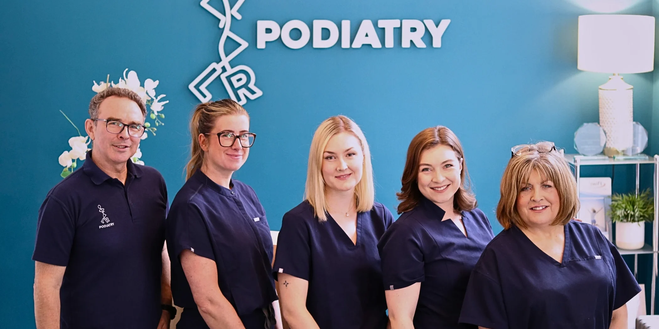 The staff team at LR Podiatry, Sheffield