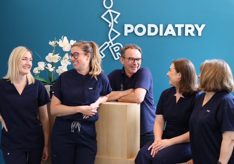 The staff team at LR Podiatry, Sheffield